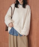 【ラジュール/Lajour】のシャギーニット 人気、トレンドファッション・服の通販 founy(ファニー) ファッション Fashion レディースファッション Fashion for Women トップス・カットソー Cut & Sew Tops ニット Knit Tops & Sweaters おすすめ Recommended / Our Picks クロップド Cropped, Short Length ショート Short, Short Length トレンド Trend, Trending Now ルーズ Loose, Oversized ロング Long, Long-Length thumbnail ロングアイボリー|ID: prp329100004763209 ipo3291000000034896706