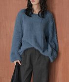 【ラジュール/Lajour】のシャギーニット 人気、トレンドファッション・服の通販 founy(ファニー) ファッション Fashion レディースファッション Fashion for Women トップス・カットソー Cut & Sew Tops ニット Knit Tops & Sweaters おすすめ Recommended / Our Picks クロップド Cropped, Short Length ショート Short, Short Length トレンド Trend, Trending Now ルーズ Loose, Oversized ロング Long, Long-Length thumbnail ロングブルー|ID: prp329100004763209 ipo3291000000034896711