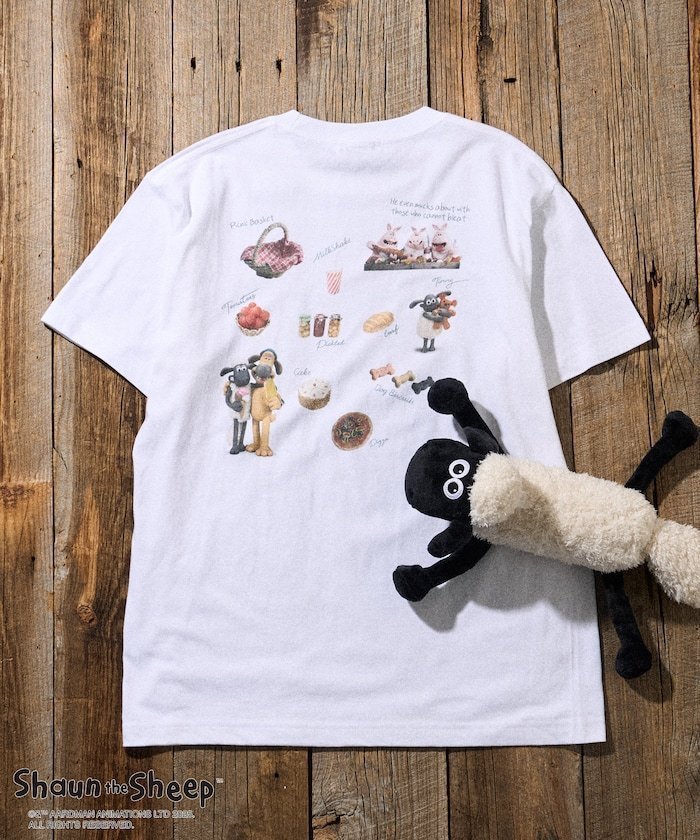 【フリークスストア/FREAK'S STORE】の「Shaun the Sheep」フード バックプリントTシャツ 25AW 人気、トレンドファッション・服の通販 founy(ファニー) ファッション Fashion レディースファッション Fashion for Women トップス・カットソー Cut & Sew Tops シャツ・ブラウス・オフィスカジュアル Elegant Blouses & Button-Ups ロングTシャツ・Tシャツ Longline T-Shirts & Tees バッグ Bags 2025年 2025 2025-2026秋冬・A/W Autumn/Winter 2025–26 AW25–26 冬 Winter / This Winter キャラクター Character, Licensed Characters スペシャル Special, Limited Edition プリント Print, Printed Pattern モチーフ Motif, Design Theme A/W・秋冬 Autumn/Winter other-1|ID: prp329100004763215 ipo3291000000034477342