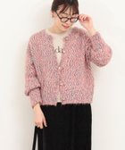【フレディ&グロスター/FREDY&GLOSTER】のMIXカラーネップ クルーネックカーディガン 人気、トレンドファッション・服の通販 founy(ファニー) ファッション Fashion レディースファッション Fashion for Women トップス・カットソー Cut & Sew Tops カーディガン・羽織り Layered Style Cardigans ヴィンテージ Vintage Style カラフル Colorful Design シンプル Simple, Minimal チェック Check, Plaid, Tartan デニム Denim, Jeans Material ネップ Nepp, Slub Yarn フェミニン Feminine, Girly ミックス Mix, Mixed Style 冬 Winter / This Winter おすすめ Recommended / Our Picks 2025年 2025 2025-2026秋冬・A/W Autumn/Winter 2025–26 AW25–26 thumbnail ピンク|ID: prp329100004763217 ipo3291000000034527789