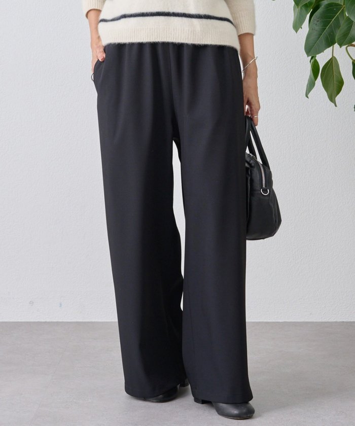 【ビアズリー/BEARDSLEY】の裏起毛ウエストリブパンツ インテリア・キッズ・メンズ・レディースファッション・服の通販 founy(ファニー) https://founy.com/ ファッション Fashion レディースファッション Fashion for Women パンツ Pants & Trousers バランス Balance, Style Balance ポケット Pocket, Pocket Detail リラックス Relax, Relaxed Fit ロング Long, Long-Length ワイド Wide, Wide Fit 再入荷 Restock / Back in Stock おすすめ Recommended / Our Picks エレガント 上品 Elegant |ID: prp329100004763242 ipo3291000000034782964