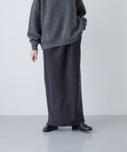 【かぐれ/kagure / URBAN RESEARCH】の『2サイズ展開』ハイカウントキュプラスカート ブラック|ID: prp329100004763292 ipo3291000000034587055