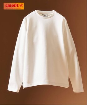 【フォーワンセブン エディフィス/417 EDIFICE】のWEB限定 蓄熱 【Calefit】ヒートシフトユーティリティL/S Tee 人気、トレンドファッション・服の通販 founy(ファニー) ファッション Fashion レディースファッション Fashion for Women カットソー Cut and Sewn Top 今季 This Season, Current Season ジャケット Jacket, Outerwear スリット Slit, Slit Detail セットアップ Set-Up, Coordinated Outfit バランス Balance, Style Balance おすすめ Recommended / Our Picks |ID:prp329100004763302