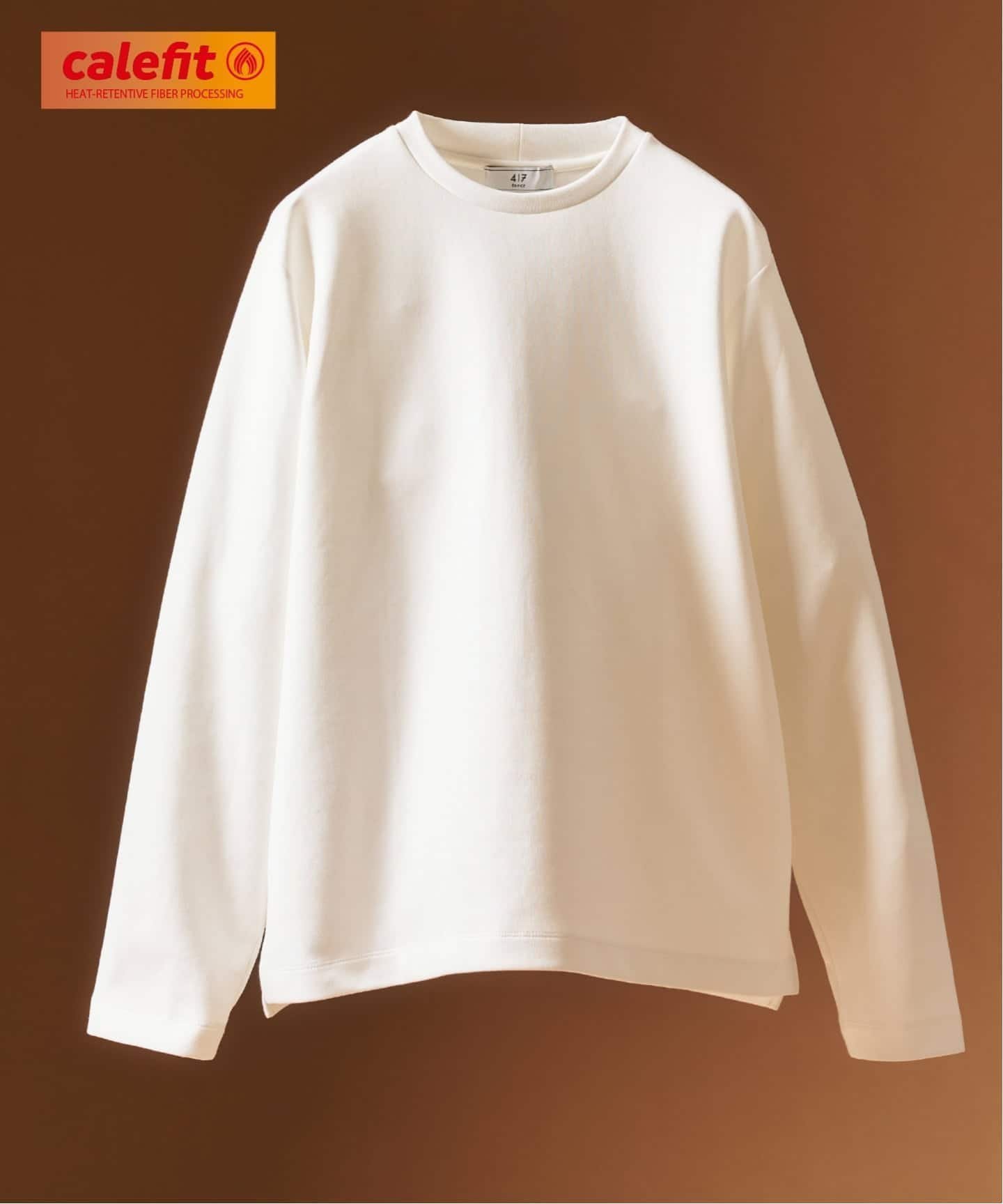 【フォーワンセブン エディフィス/417 EDIFICE】のWEB限定 蓄熱 【Calefit】ヒートシフトユーティリティL/S Tee 人気、トレンドファッション・服の通販 founy(ファニー) ファッション Fashion レディースファッション Fashion for Women カットソー Cut and Sewn Top 今季 This Season, Current Season ジャケット Jacket, Outerwear スリット Slit, Slit Detail セットアップ Set-Up, Coordinated Outfit バランス Balance, Style Balance おすすめ Recommended / Our Picks other-1|ID: prp329100004763302 ipo3291000000034873964