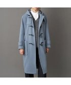 【ドレステリア/DRESSTERIOR】のSuperfineリサイクルメルトンダッフルコート ブルー|ID: prp329100004763317 ipo3291000000034479323