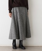 【デッサン/Dessin】の【洗える】ツイードフレアスカート ブラック|ID: prp329100004763326 ipo3291000000034577361