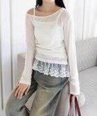 【クリア/clear】のサイドシャーリングワンショルカットソー レースキャミセット 人気、トレンドファッション・服の通販 founy(ファニー) ファッション Fashion レディースファッション Fashion for Women トップス・カットソー Cut & Sew Tops キャミソール&ノースリーブ Camisoles & Sleeveless Tops カットソー・ベーシックTシャツ Cut-and-Sewn Tops / Stretch Tees & Basics カットソー Cut and Sewn Top カーゴパンツ Cargo Pants, Utility Pants ガーリー Girly, Feminine Style ストーン Stone, Gem-Like スラックス Slacks, Dress Pants ダウン Down, Puffer ダメージ Distressed, Destroyed ティアードスカート Tiered Skirt, Flounced Skirt デニム Denim, Jeans Material フェミニン Feminine, Girly ミックス Mix, Mixed Style リボン Ribbon, Bow レース Lace, Lace Fabric ワンショル One Shoulder, Asymmetrical ワンポイント One Point, Statement Accent おすすめ Recommended / Our Picks thumbnail IV|ID: prp329100004763328 ipo3291000000034609347