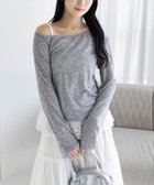 【クリア/clear】のサイドシャーリングワンショルカットソー レースキャミセット 人気、トレンドファッション・服の通販 founy(ファニー) ファッション Fashion レディースファッション Fashion for Women トップス・カットソー Cut & Sew Tops キャミソール&ノースリーブ Camisoles & Sleeveless Tops カットソー・ベーシックTシャツ Cut-and-Sewn Tops / Stretch Tees & Basics カットソー Cut and Sewn Top カーゴパンツ Cargo Pants, Utility Pants ガーリー Girly, Feminine Style ストーン Stone, Gem-Like スラックス Slacks, Dress Pants ダウン Down, Puffer ダメージ Distressed, Destroyed ティアードスカート Tiered Skirt, Flounced Skirt デニム Denim, Jeans Material フェミニン Feminine, Girly ミックス Mix, Mixed Style リボン Ribbon, Bow レース Lace, Lace Fabric ワンショル One Shoulder, Asymmetrical ワンポイント One Point, Statement Accent おすすめ Recommended / Our Picks thumbnail MGY|ID: prp329100004763328 ipo3291000000034609350