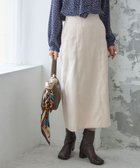 【シップス フォー ウィメン/SHIPS】の手洗い可能 フェイク スエード (ポリエステル) タイト スカート ナチュラル|ID: prp329100004763329 ipo3291000000034658737