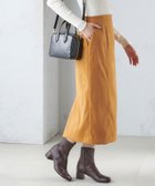 【シップス フォー ウィメン/SHIPS】の手洗い可能 フェイク スエード (ポリエステル) タイト スカート キャメル|ID: prp329100004763329 ipo3291000000034658739