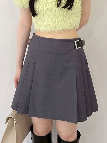 【リリーブラウン/Lily Brown】のサイドベルトプリーツスカショーパン インテリア・キッズ・メンズ・レディースファッション・服の通販 founy(ファニー) https://founy.com/ ファッション Fashion レディースファッション Fashion for Women ベルト&ウエストマーク Belts & Waist Accessories インナー Innerwear 今季 This Season, Current Season スマート Smart, Elegant 人気 Popular, Best Seller バランス Balance, Style Balance フェミニン Feminine, Girly フレア Flare, Flared プリーツ Pleats, Pleated |ID: prp329100004763333 ipo3291000000034529277