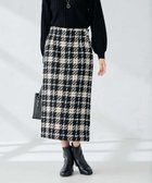 【アー ヴェー ヴェー/a.v.v】のロービングツイードナロースカート ブラック|ID: prp329100004763351 ipo3291000000034569002