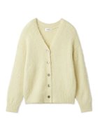 【フレイ アイディー/FRAY I.D】のスーリーアルパカVネックカーディガン 人気、トレンドファッション・服の通販 founy(ファニー) ファッション Fashion レディースファッション Fashion for Women トップス・カットソー Cut & Sew Tops カーディガン・羽織り Layered Style Cardigans Vネックトップス V-Neck Tops / V-Cut Neckline Shirts エアリー Airy Texture カーディガン Cardigan, Knitwear スマート Smart, Elegant なめらか Smooth, Silky Texture ラグジュアリー Luxury, Elegant A/W・秋冬 Autumn/Winter thumbnail YEL[032]|ID: prp329100004763366 ipo3291000000034723296