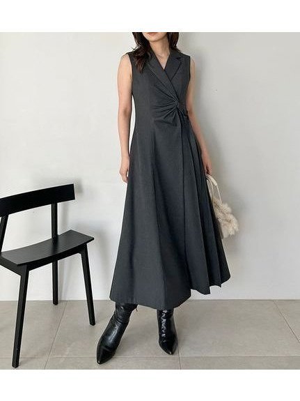 【スナイデル/SNIDEL】のSustainableサイドプリーツテーラードワンピース 人気、トレンドファッション・服の通販 founy(ファニー) ファッション Fashion レディースファッション Fashion for Women ワンピース Dresses アシンメトリー Asymmetrical Style ウェーブ Wavy Pattern エレガント 上品 Elegant 今季 This Season, Current Season スマート Smart, Elegant スーツ Suit, Formalwear ダブル Double, Double-Breasted ハイネック High Neck, Mock Neck フロント Front, Front Design プリーツ Pleats, Pleated ラップ Wrap, Wrap Design リボン Ribbon, Bow ロング Long, Long-Length おすすめ Recommended / Our Picks other-1|ID: prp329100004763410 ipo3291000000034481073