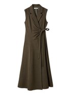 【スナイデル/SNIDEL】のSustainableサイドプリーツテーラードワンピース BRW[058]|ID:prp329100004763410