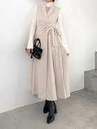 【スナイデル/SNIDEL】のSustainableサイドプリーツテーラードワンピース 人気、トレンドファッション・服の通販 founy(ファニー) ファッション Fashion レディースファッション Fashion for Women ワンピース Dresses アシンメトリー Asymmetrical Style ウェーブ Wavy Pattern エレガント 上品 Elegant 今季 This Season, Current Season スマート Smart, Elegant スーツ Suit, Formalwear ダブル Double, Double-Breasted ハイネック High Neck, Mock Neck フロント Front, Front Design プリーツ Pleats, Pleated ラップ Wrap, Wrap Design リボン Ribbon, Bow ロング Long, Long-Length おすすめ Recommended / Our Picks thumbnail LBEG[035]|ID: prp329100004763410 ipo3291000000034906324