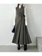 【スナイデル/SNIDEL】のSustainableサイドプリーツテーラードワンピース 人気、トレンドファッション・服の通販 founy(ファニー) ファッション Fashion レディースファッション Fashion for Women ワンピース Dresses アシンメトリー Asymmetrical Style ウェーブ Wavy Pattern エレガント 上品 Elegant 今季 This Season, Current Season スマート Smart, Elegant スーツ Suit, Formalwear ダブル Double, Double-Breasted ハイネック High Neck, Mock Neck フロント Front, Front Design プリーツ Pleats, Pleated ラップ Wrap, Wrap Design リボン Ribbon, Bow ロング Long, Long-Length おすすめ Recommended / Our Picks thumbnail BRW[058]|ID: prp329100004763410 ipo3291000000034906325