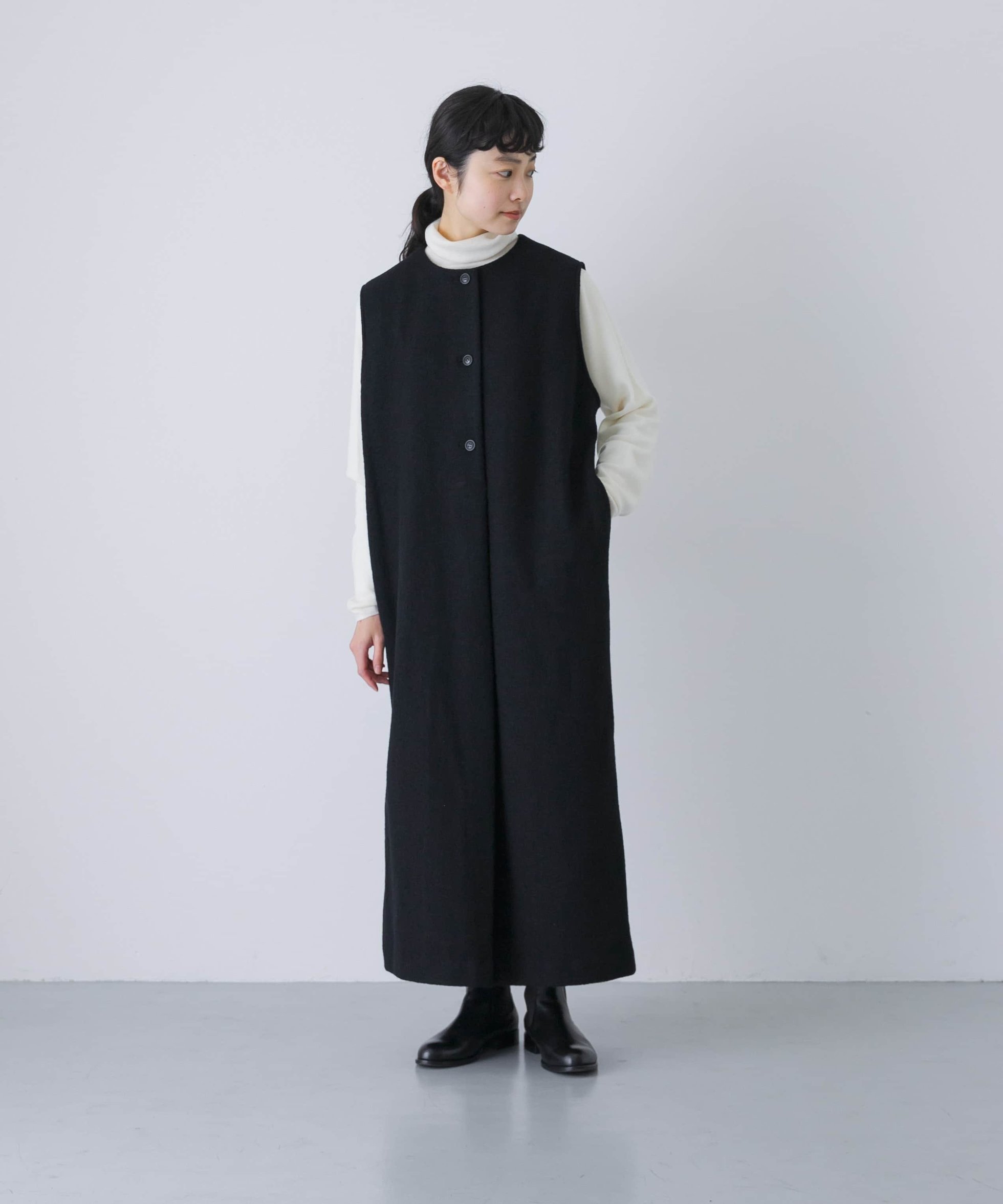 【かぐれ/kagure / URBAN RESEARCH】のウールタックジャンパースカート 人気、トレンドファッション・服の通販 founy(ファニー) 　ファッション　Fashion　レディースファッション　Fashion for Women　スカート　Skirts　2025年　2025　2025-2026秋冬・A/W　Autumn/Winter 2025–26 AW25–26　冬　Winter / This Winter　インナー　Innerwear　キュプラ　Cupro, Eco Fabric　フォーマル　Formal, Dressy　フロント　Front, Front Design　ポケット　Pocket, Pocket Detail　A/W・秋冬　Autumn/Winter　 other-1|ID: prp329100004763412 ipo3291000000034598973