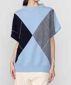 【ビショップ/Bshop】のボトルネック アーガイルベスト WOMEN 人気、トレンドファッション・服の通販 founy(ファニー) ファッション Fashion レディースファッション Fashion for Women アウター Coat / Outerwear Collection トップス・カットソー Cut & Sew Tops ベスト&ジレ / 重ね着スタイル Vests & Gilets クラシカル Classical, Vintage-Inspired トレンド Trend, Trending Now ハンド Hand, Handmade ベスト Vest, Waistcoat ボトルネック Bottle Neck, Mock Neck リラックス Relax, Relaxed Fit 軽量 Lightweight, Ultra Light thumbnail BLUE系1|ID: prp329100004763422 ipo3291000000034481145