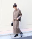 【ルクールブラン/le.coeur blanc】のレイヤードライクパーカー×スカートセット 人気、トレンドファッション・服の通販 founy(ファニー) ファッション Fashion レディースファッション Fashion for Women スカート Skirts おすすめ Recommended / Our Picks シンプル Simple, Minimal セットアップ Set-Up, Coordinated Outfit ドッキング Docking, Mixed Material パーカー Hoodie, Parka エレガント 上品 Elegant thumbnail モカ|ID: prp329100004763432 ipo3291000000034481210