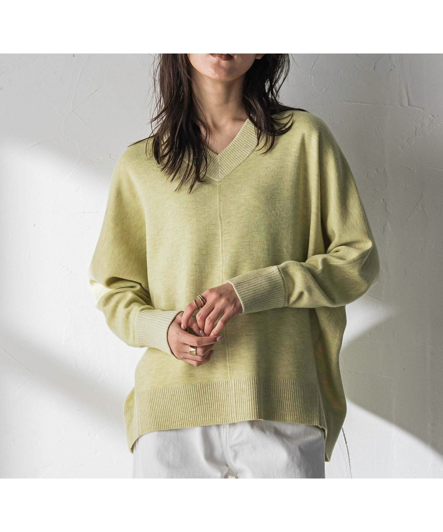 【メイソングレイ/MAYSON GREY】の【新色追加】今日の気分で着回せるリバーシブルニット≪手洗い可能≫ インテリア・キッズ・メンズ・レディースファッション・服の通販 founy(ファニー) ファッション Fashion レディースファッション Fashion for Women トップス・カットソー Cut & Sew Tops ニット Knit Tops & Sweaters 長袖 Long Sleeve, Full Sleeve パターン Pattern, Design Print ボトム Bottoms, Lower Wear リバーシブル Reversible, Two-Sided 冬 Winter / This Winter A/W・秋冬 Autumn/Winter 2025年 2025 2025-2026秋冬・A/W Autumn/Winter 2025–26 AW25–26 イエロー|ID: prp329100004763463 ipo3291000000035197975