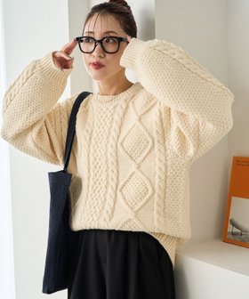 【フリークスストア/FREAK'S STORE】 ビックシルエット ケーブルニット プルオーバー【限定展開】 25AW人気、トレンドファッション・服の通販 founy(ファニー) ファッション Fashion レディースファッション Fashion for Women トップス・カットソー Cut & Sew Tops ニット Knit Tops & Sweaters カジュアルプルオーバー・ニットトップス Pullovers & Knit Tops / Casual Pullovers 2025年 2025 2025-2026秋冬・A/W Autumn/Winter 2025–26 AW25–26 冬 Winter / This Winter おすすめ Recommended / Our Picks カーゴパンツ Cargo Pants, Utility Pants ショルダー Shoulder, Shoulder Strap スニーカー Sneakers, Trainers タートル Turtleneck, Turtle Collar デニム Denim, Jeans Material ドロップ Drop Shoulder, Dropped Style ビッグ Big, Oversized ベーシック Basic, Essential リラックス Relax, Relaxed Fit ワイド Wide, Wide Fit 人気 Popular, Best Seller A/W・秋冬 Autumn/Winter |ID:prp329100004763503