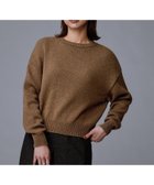 【アンタイトル/UNTITLED】の【セットアップ可能/ゆったりサイズ】ラメニットプルオーバー ブラウン|ID: prp329100004763532 ipo3291000000034557781