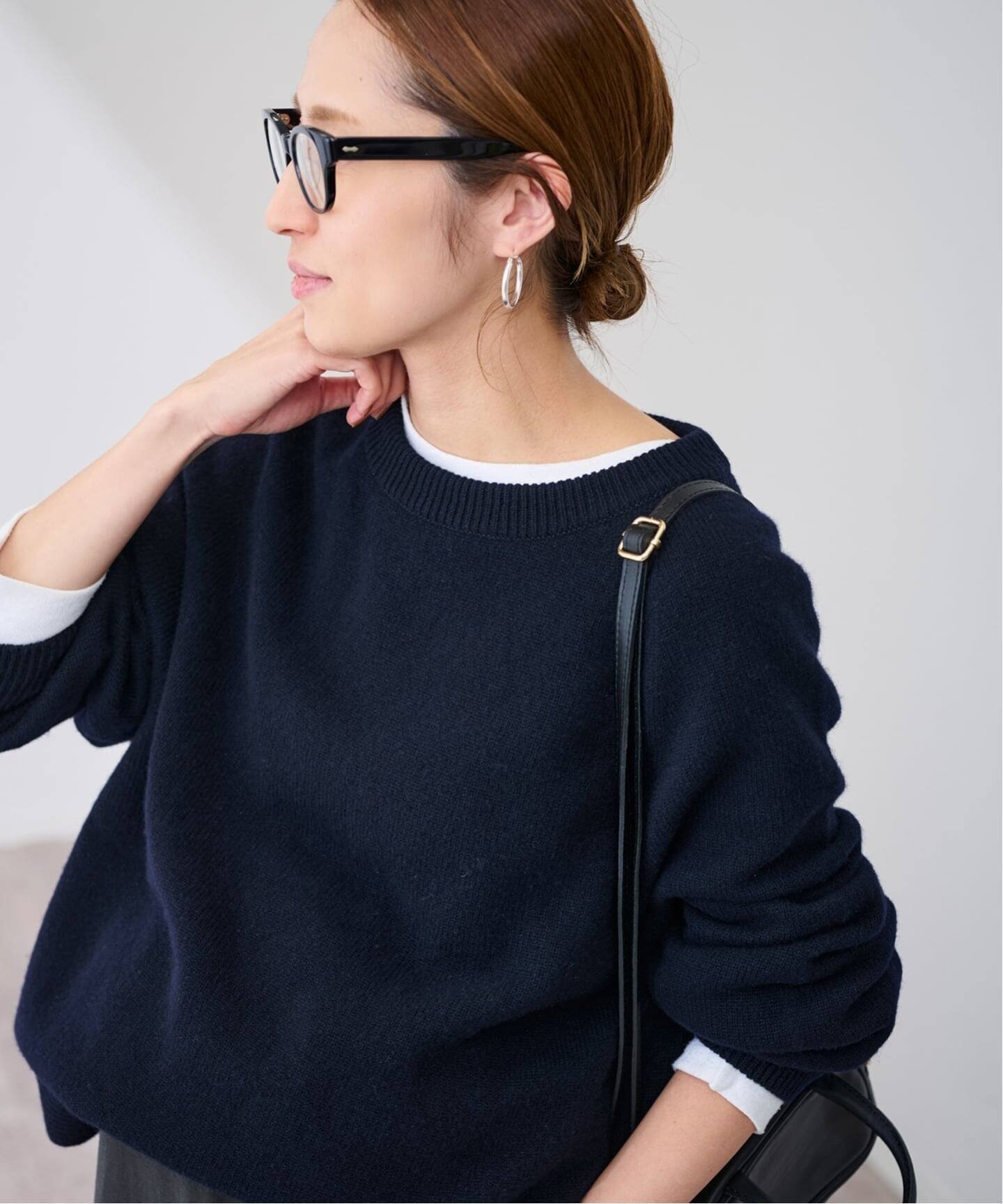 【フレームワーク/FRAMeWORK】の≪追加≫ラグランスリーブ ワイドプルオーバー 2 インテリア・キッズ・メンズ・レディースファッション・服の通販 founy(ファニー) 　ファッション　Fashion　レディースファッション　Fashion for Women　トップス・カットソー　Cut & Sew Tops　カジュアルプルオーバー・ニットトップス　Pullovers & Knit Tops / Casual Pullovers　おすすめ　Recommended / Our Picks　カットソー　Cut and Sewn Top　スリーブ　Sleeve, Long Sleeve / Short Sleeve　ワイド　Wide, Wide Fit　ネイビー|ID: prp329100004763553 ipo3291000000034521756