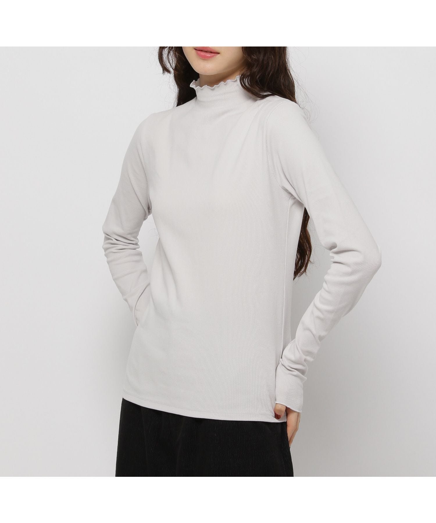 【ニコアンド/niko and】のアソートメロープルオーバー インテリア・キッズ・メンズ・レディースファッション・服の通販 founy(ファニー) ファッション Fashion レディースファッション Fashion for Women トップス・カットソー Cut & Sew Tops カジュアルプルオーバー・ニットトップス Pullovers & Knit Tops / Casual Pullovers おすすめ Recommended / Our Picks なめらか Smooth, Silky Texture インナー Innerwear カーディガン Cardigan, Knitwear コンパクト Compact, Small Size シンプル Simple, Minimal スウェット / スエット Sweatshirt, Sweatwear ハイネック High Neck, Mock Neck フィット Fit, Slim Fit ロング Long, Long-Length グレージュ|ID: prp329100004763902 ipo3291000000034885082