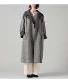 【リエス/Liesse】の【大草直子さんコラボ】リバーシブルコート 人気、トレンドファッション・服の通販 founy(ファニー) ファッション Fashion レディースファッション Fashion for Women アウター Coat / Outerwear Collection コート・ロングコート・ピーコート Long Coats, Peacoats & More エレガント 上品 Elegant コラボ Collaboration, Collab シャンブレー Chambray, Denim-Like Fabric シルク Silk, 100% Silk シルバー Silver, Metallic Silver ジャケット Jacket, Outerwear チェック Check, Plaid, Tartan ツイル Twist, Twisted Detail ツイード Twill, Twill Weave ネップ Nepp, Slub Yarn ポケット Pocket, Pocket Detail 防寒 Cold Protection, Winter-Ready マニッシュ Mannish, Boyish メルトン Melton, Heavy Wool 無地 Plain, Solid Color リバーシブル Reversible, Two-Sided thumbnail ブラック|ID: prp329100004763909 ipo3291000000034984891