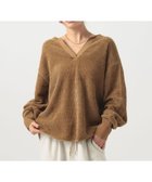 【ベイフロー/BAYFLOW】のソフトモールWフェイスプルオーバー 人気、トレンドファッション・服の通販 founy(ファニー) ファッション Fashion レディースファッション Fashion for Women トップス・カットソー Cut & Sew Tops カジュアルプルオーバー・ニットトップス Pullovers & Knit Tops / Casual Pullovers おすすめ Recommended / Our Picks カットソー Cut and Sewn Top トレンド Trend, Trending Now フェイス Face, Facial Design ワイド Wide, Wide Fit thumbnail キャメル54|ID: prp329100004763935 ipo3291000000035014569