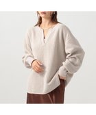 【ベイフロー/BAYFLOW】のソフトモールWフェイスプルオーバー 人気、トレンドファッション・服の通販 founy(ファニー) ファッション Fashion レディースファッション Fashion for Women トップス・カットソー Cut & Sew Tops カジュアルプルオーバー・ニットトップス Pullovers & Knit Tops / Casual Pullovers おすすめ Recommended / Our Picks カットソー Cut and Sewn Top トレンド Trend, Trending Now フェイス Face, Facial Design ワイド Wide, Wide Fit thumbnail グレージュ13|ID: prp329100004763935 ipo3291000000035014572