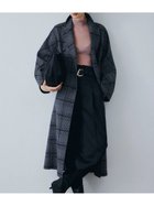 【フレイ アイディー/FRAY I.D】のウールリバーダブルブレストチェスターコート 人気、トレンドファッション・服の通販 founy(ファニー) ファッション Fashion レディースファッション Fashion for Women アウター Coat / Outerwear Collection コート・ロングコート・ピーコート Long Coats, Peacoats & More チェスターコート・ロング丈アウター Chester Coats / Chesterfield Long Coats シンプル Simple, Minimal スマート Smart, Elegant スリット Slit, Slit Detail チェスターコート Chester Coat, Long Coat ハンド Hand, Handmade ベーシック Basic, Essential マニッシュ Mannish, Boyish thumbnail CHECK[931]|ID: prp329100004763975 ipo3291000000035069919