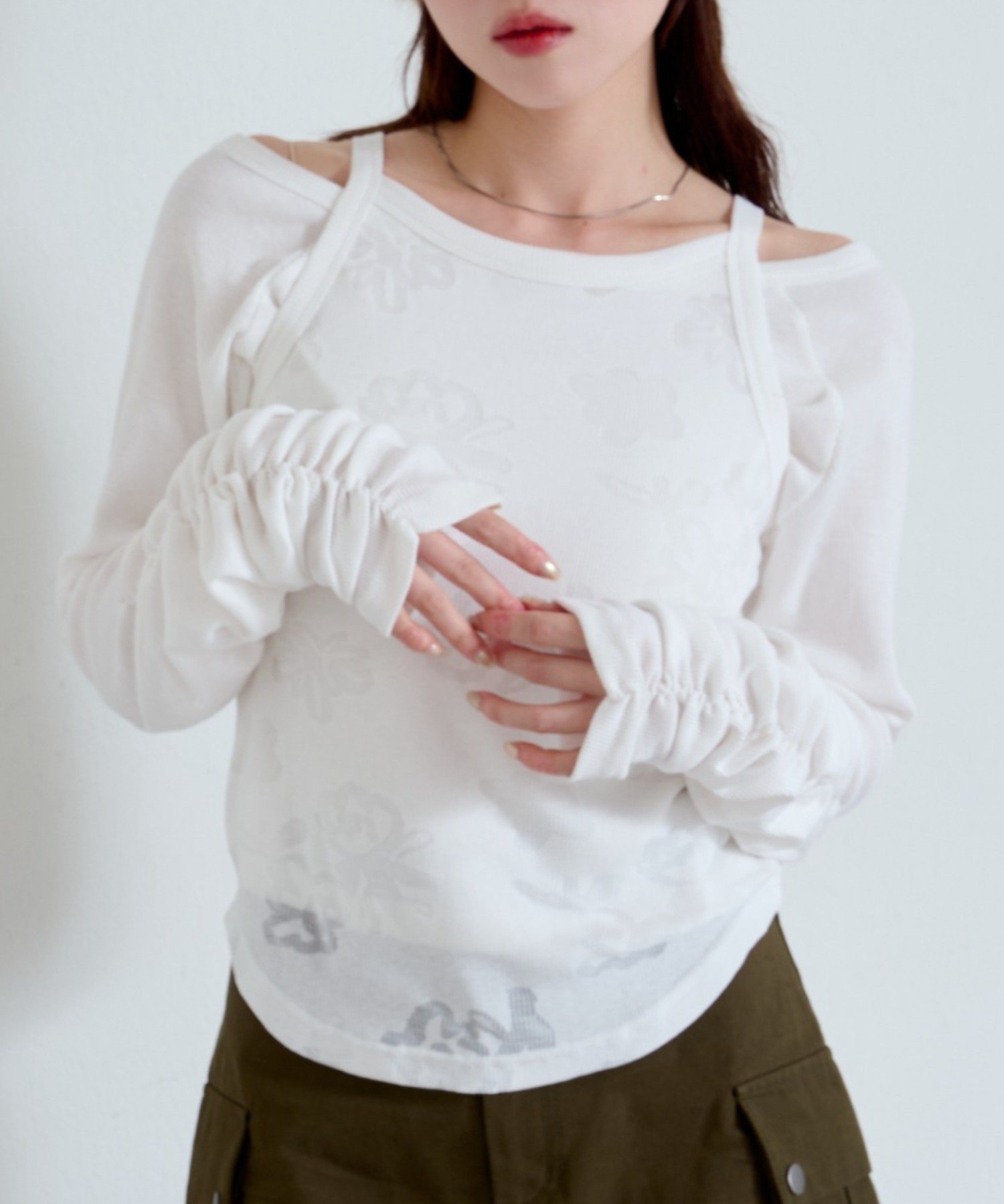 【パルグループ/PAL GROUP】の【Kastane】花柄オパールカットソーSET 人気、トレンドファッション・服の通販 founy(ファニー) ファッション Fashion レディースファッション Fashion for Women トップス・カットソー Cut & Sew Tops カットソー・ベーシックTシャツ Cut-and-Sewn Tops / Stretch Tees & Basics 花柄・フラワープリント・モチーフ Floral Prints & Motifs / Flower Pattern Tops インナーキャミ Inner Camisole 洗える Machine Washable 秋 Autumn ギャザー Gathered, Ruffled コンパクト Compact, Small Size タンク Tank Top, Sleeveless Top パターン Pattern, Design Print フェミニン Feminine, Girly フラワー Flower, Floral ボトム Bottoms, Lower Wear ワイド Wide, Wide Fit 再入荷 Restock / Back in Stock おすすめ Recommended / Our Picks other-1|ID: prp329100004763980 ipo3291000000034486877