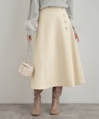 【クチュール ブローチ/Couture Brooch】のフェイクウールポンチスカート アイボリー|ID: prp329100004763989 ipo3291000000034486953