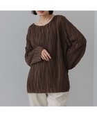 【バブ ブージュルード/Bab Bou Jeloud】の【WEB限定】ウェービープルオーバー 人気、トレンドファッション・服の通販 founy(ファニー) ファッション Fashion レディースファッション Fashion for Women トップス・カットソー Cut & Sew Tops カジュアルプルオーバー・ニットトップス Pullovers & Knit Tops / Casual Pullovers ウェーブ Wavy Pattern ストレッチ Stretch, Stretchy Fabric 再入荷 Restock / Back in Stock thumbnail BROWN|ID: prp329100004764001 ipo3291000000034487091