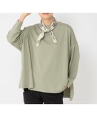 【スタディオ クリップ/studio CLIP】の《ウタオ》サイドスリットワイドプルオーバー 人気、トレンドファッション・服の通販 founy(ファニー) ファッション Fashion レディースファッション Fashion for Women トップス・カットソー Cut & Sew Tops カジュアルプルオーバー・ニットトップス Pullovers & Knit Tops / Casual Pullovers シンプル Simple, Minimal スリット Slit, Slit Detail ドレープ Drape, Draping Fabric ワイド Wide, Wide Fit thumbnail ライトグリーン72|ID: prp329100004764024 ipo3291000000034487282