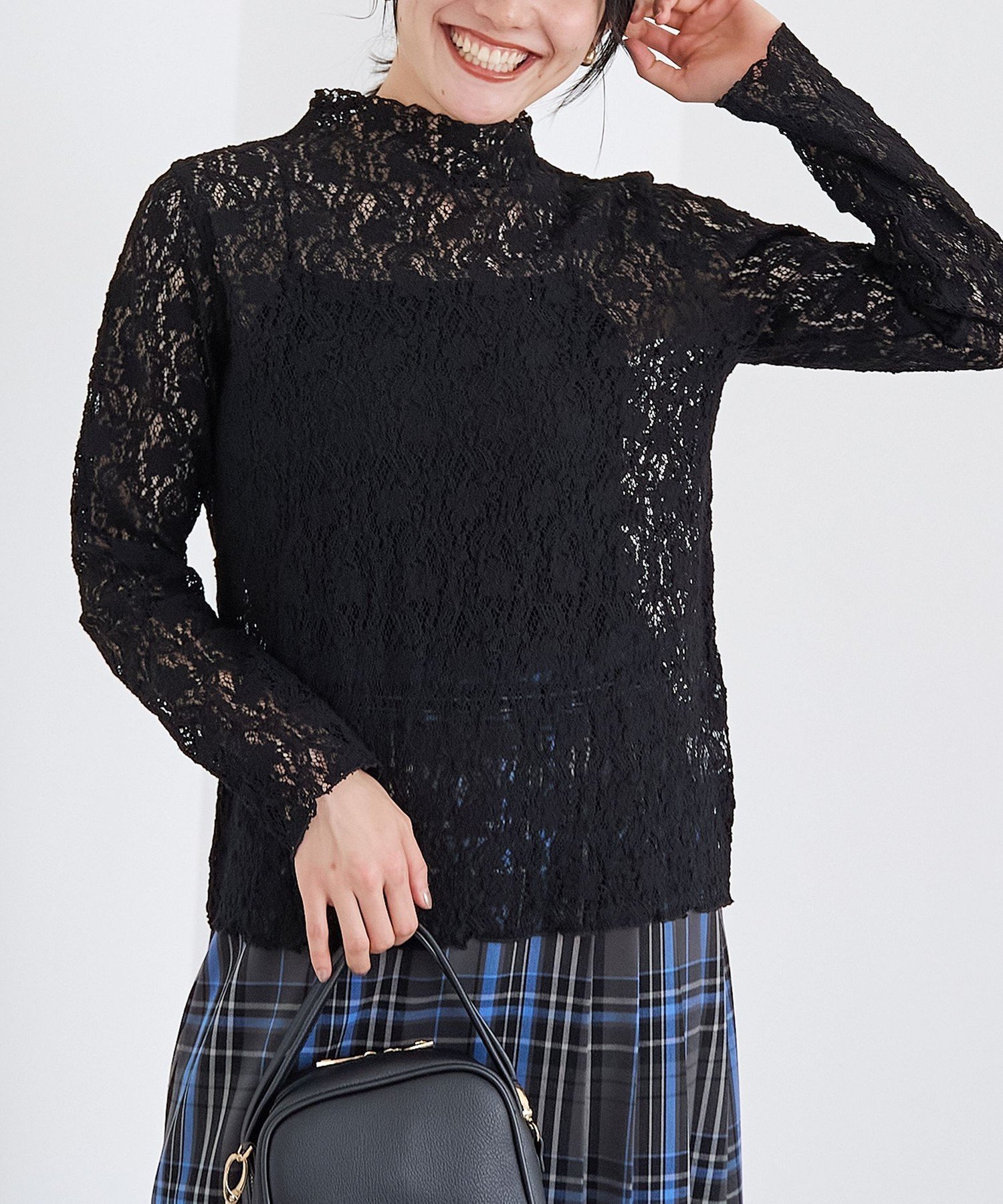 【コーエン/COEN】のカットレース タートルネックトップス インテリア・キッズ・メンズ・レディースファッション・服の通販 founy(ファニー) ファッション Fashion レディースファッション Fashion for Women トップス・カットソー Cut & Sew Tops タートルネック・ハイネックトップス Turtlenecks & High-Neck Tops インナー Innerwear カーディガン Cardigan, Knitwear シンプル Simple, Minimal ジャケット Jacket, Outerwear スウェット / スエット Sweatshirt, Sweatwear ストレッチ Stretch, Stretchy Fabric スニーカー Sneakers, Trainers トレンド Trend, Trending Now フィット Fit, Slim Fit ボトルネック Bottle Neck, Mock Neck ミックス Mix, Mixed Style レース Lace, Lace Fabric おすすめ Recommended / Our Picks エレガント 上品 Elegant BLACK|ID: prp329100004764029 ipo3291000000034487326