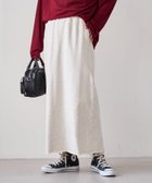 【コーエン/COEN】の裏毛ナロースカート NATURAL|ID: prp329100004764032 ipo3291000000034658820