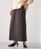 【コーエン/COEN】の裏毛ナロースカート DK.BROWN|ID: prp329100004764032 ipo3291000000034658826