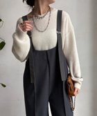 【ドゥドゥ/DouDou】の【WEB限定】ツイルサロペット 人気、トレンドファッション・服の通販 founy(ファニー) ファッション Fashion レディースファッション Fashion for Women ワンピース Dresses サロペット&オールインワン Dungarees & Jumpsuit Styles インナー Innerwear サロペット Overalls, Salopette シンプル Simple, Minimal スマート Smart, Elegant タンク Tank Top, Sleeveless Top ツイル Twist, Twisted Detail バランス Balance, Style Balance ロング Long, Long-Length A/W・秋冬 Autumn/Winter 冬 Winter / This Winter 再入荷 Restock / Back in Stock 2025年 2025 2025-2026秋冬・A/W Autumn/Winter 2025–26 AW25–26 thumbnail チャコールグレー|ID: prp329100004764116 ipo3291000000034488546