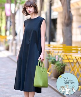 【ドレステリア/DRESSTERIOR】の【ポケットあり/接触冷感/抗菌防臭/消臭】アイスクリアコットンワンピース 人気、トレンドファッション・服の通販 founy(ファニー) ファッション Fashion レディースファッション Fashion for Women ワンピース Dresses エレガント 上品 Elegant 春 Spring キャップ Cap, Baseball Cap コンパクト Compact, Small Size 抗菌 Antibacterial, Bacteria-Resistant サンダル Sandals, Summer Shoes シルケット Silket, Silky Cotton ジャケット Jacket, Outerwear スニーカー Sneakers, Trainers スポーツ Sports, Activewear スマート Smart, Elegant スリーブ Sleeve, Long Sleeve / Short Sleeve フレア Flare, Flared フレンチ French, French Style ブルゾン Blouson, Bomber Jacket ポケット Pocket, Pocket Detail リネン Linen, Linen Fabric 夏 Summer |ID:prp329100004764120