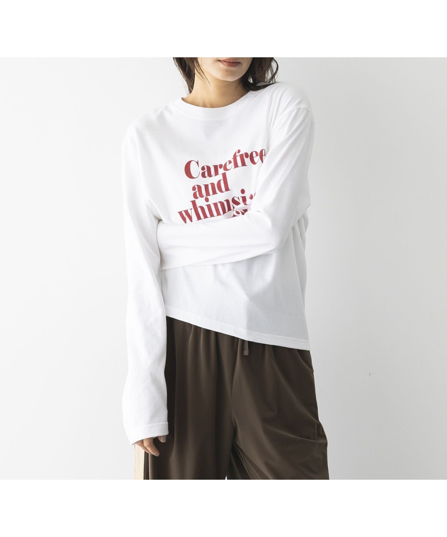 【ガレージ オブ グッド クロージング/GARAGE OF GOOD CLOTHING】のWhimsical ロゴロングプリント RE 人気、トレンドファッション・服の通販 founy(ファニー) 　ファッション　Fashion　レディースファッション　Fashion for Women　おすすめ　Recommended / Our Picks　カットソー　Cut and Sewn Top　スタイリッシュ　Stylish, Fashionable　フェミニン　Feminine, Girly　プリント　Print, Printed Pattern　ロング　Long, Long-Length　 other-1|ID: prp329100004764133 ipo3291000000034488716