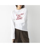 【ガレージ オブ グッド クロージング/GARAGE OF GOOD CLOTHING】のWhimsical ロゴロングプリント RE 人気、トレンドファッション・服の通販 founy(ファニー) ファッション Fashion レディースファッション Fashion for Women おすすめ Recommended / Our Picks カットソー Cut and Sewn Top スタイリッシュ Stylish, Fashionable フェミニン Feminine, Girly プリント Print, Printed Pattern ロング Long, Long-Length thumbnail ホワイト|ID: prp329100004764133 ipo3291000000034488718
