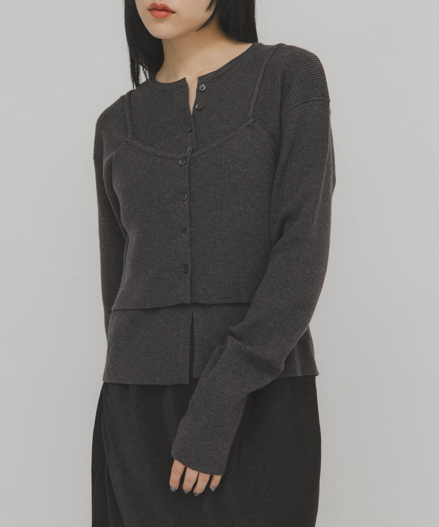 【ケービーエフ/KBF / URBAN RESEARCH】のビスチェSETニット 人気、トレンドファッション・服の通販 founy(ファニー) 　ファッション　Fashion　レディースファッション　Fashion for Women　トップス・カットソー　Cut & Sew Tops　ニット　Knit Tops & Sweaters　ビスチェ　Bustiers & Corset Tops / Layered Bustier Style　2025年　2025　2025-2026秋冬・A/W　Autumn/Winter 2025–26 AW25–26　冬　Winter / This Winter　ビスチェ　Bustier, Corset Top　フィット　Fit, Slim Fit　A/W・秋冬　Autumn/Winter　 other-1|ID: prp329100004764148 ipo3291000000034488948