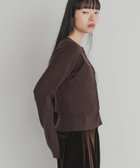 【ケービーエフ/KBF / URBAN RESEARCH】のビスチェSETニット ダークブラウン|ID: prp329100004764148 ipo3291000000034633849