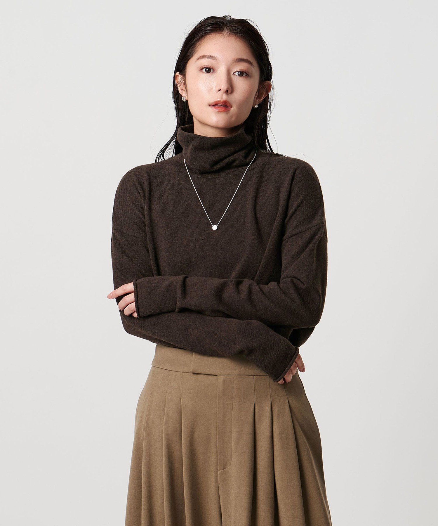 【ユナイテッドアローズ/UNITED ARROWS】のMARW UNITED ARROWS タートルネック ニット インテリア・キッズ・メンズ・レディースファッション・服の通販 founy(ファニー) ファッション Fashion レディースファッション Fashion for Women トップス・カットソー Cut & Sew Tops ニット Knit Tops & Sweaters タートルネック・ハイネックトップス Turtlenecks & High-Neck Tops ジャケット Jacket, Outerwear タートル Turtleneck, Turtle Collar タートルネック Turtleneck, High Neck 定番 Standard, Basic Item 人気 Popular, Best Seller ベスト Vest, Waistcoat ベーシック Basic, Essential おすすめ Recommended / Our Picks ビジネス 仕事 通勤 Business / Work / Commuting DK.BROWN|ID: prp329100004764155 ipo3291000000034788922