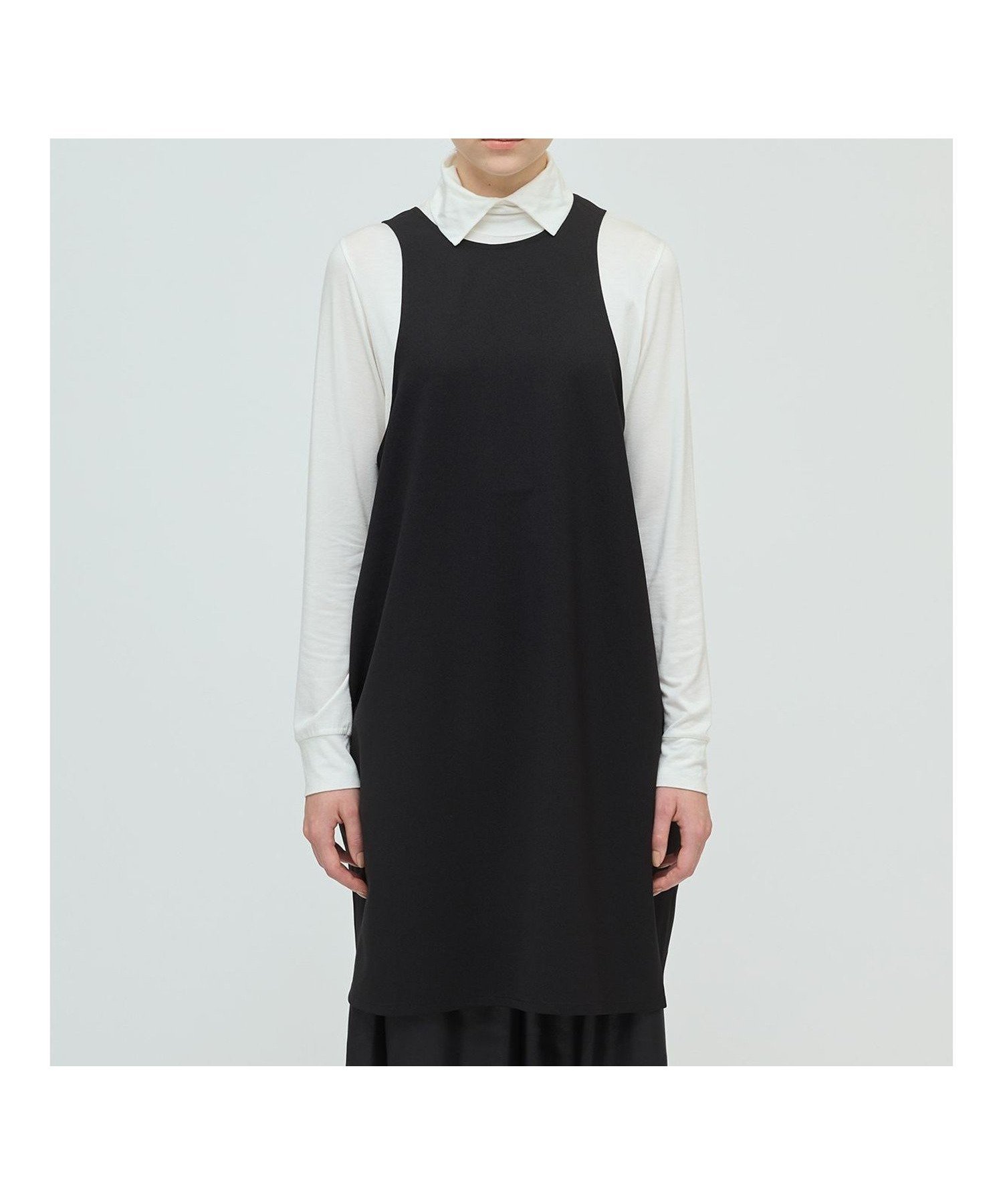 【マーコート/MARcourt】のmizuiro ind シャツカラーハイネックプルオーバー インテリア・キッズ・メンズ・レディースファッション・服の通販 founy(ファニー) 　ファッション　Fashion　レディースファッション　Fashion for Women　トップス・カットソー　Cut & Sew Tops　シャツ・ブラウス・オフィスカジュアル　Elegant Blouses & Button-Ups　カジュアルプルオーバー・ニットトップス　Pullovers & Knit Tops / Casual Pullovers　インナー　Innerwear　ストレッチ　Stretch, Stretchy Fabric　タートルネック　Turtleneck, High Neck　ハイネック　High Neck, Mock Neck　フィット　Fit, Slim Fit　ポケット　Pocket, Pocket Detail　今季　This Season, Current Season　定番　Standard, Basic Item　春　Spring　無地　Plain, Solid Color　長袖　Long Sleeve, Full Sleeve　オフホワイト|ID: prp329100004764172 ipo3291000000035114802