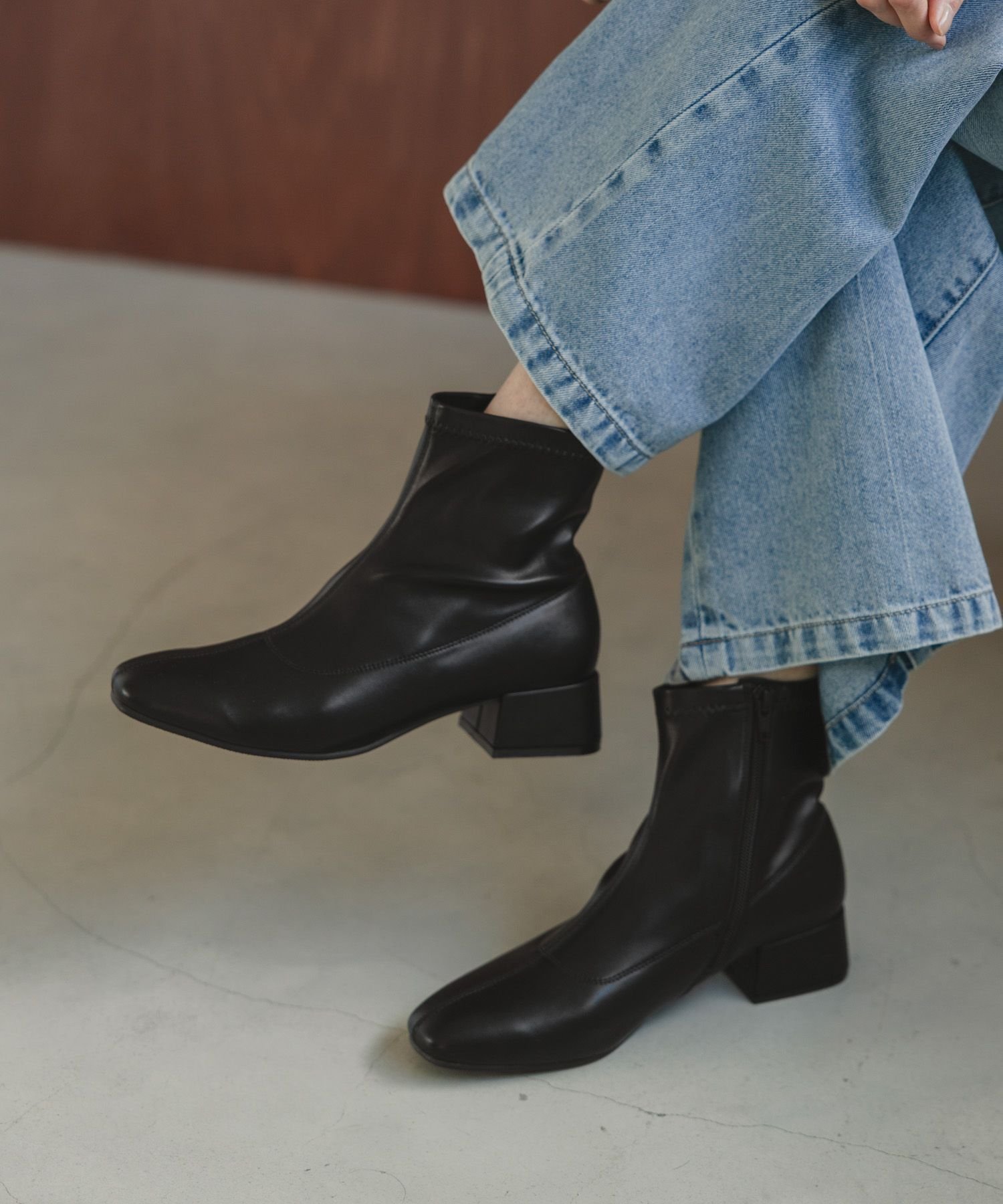 【グローバルワーク/GLOBAL WORK】のらくっション撥水ストレッチローヒール/598275 人気、トレンドファッション・服の通販 founy(ファニー) 　ファッション　Fashion　レディースファッション　Fashion for Women　ストレッチ　Stretch, Stretchy Fabric　デニム　Denim, Jeans Material　トレンド　Trend, Trending Now　人気　Popular, Best Seller　定番　Standard, Basic Item　抗菌　Antibacterial, Bacteria-Resistant　楽ちん　Easy Fit, Comfortable　 other-1|ID: prp329100004764209 ipo3291000000034522042