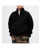 【ギャップ/GAP / KIDS】のボア GAPロゴ ハーフジップ プルオーバー (キッズ) BLACK_22|ID: prp329100004764250 ipo3291000000034637639